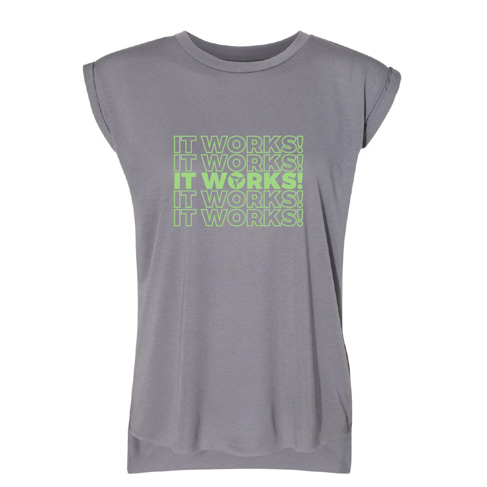 It Works! Green- Muscle Tee