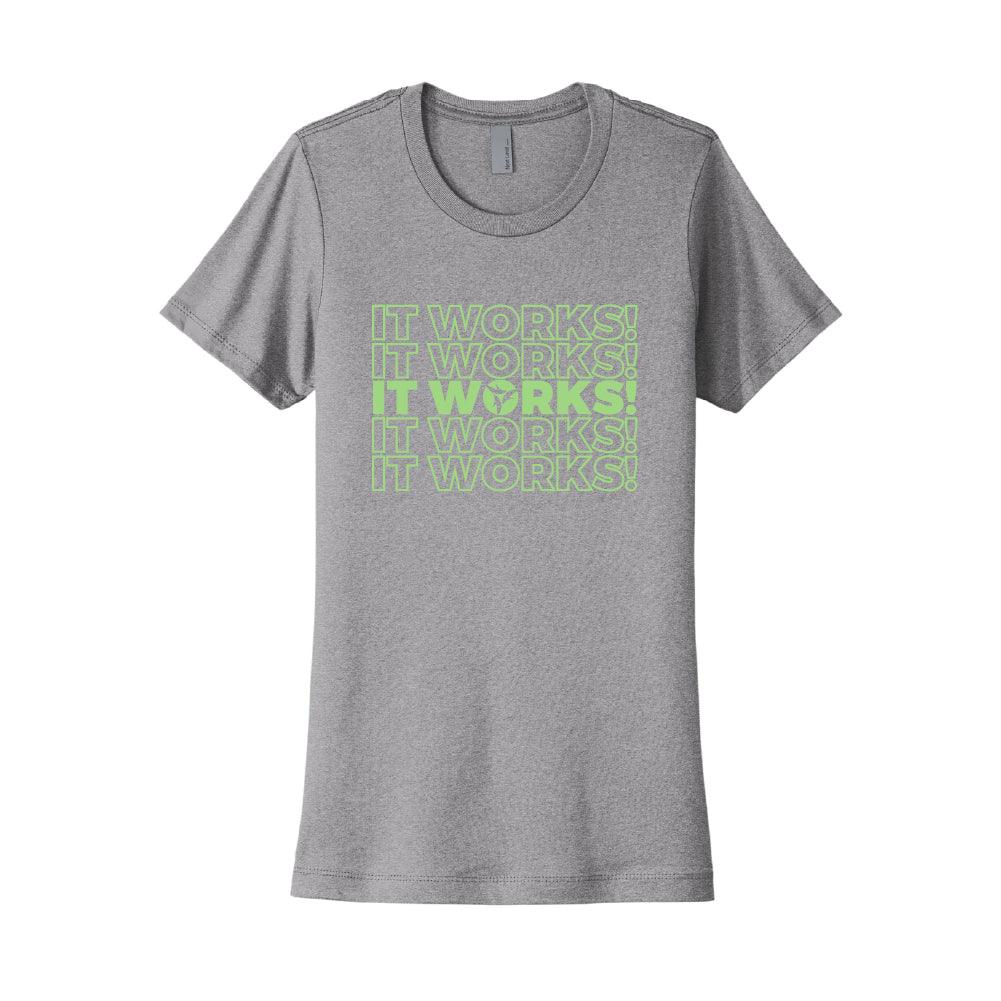 It Works! Green- Women's Crew Neck