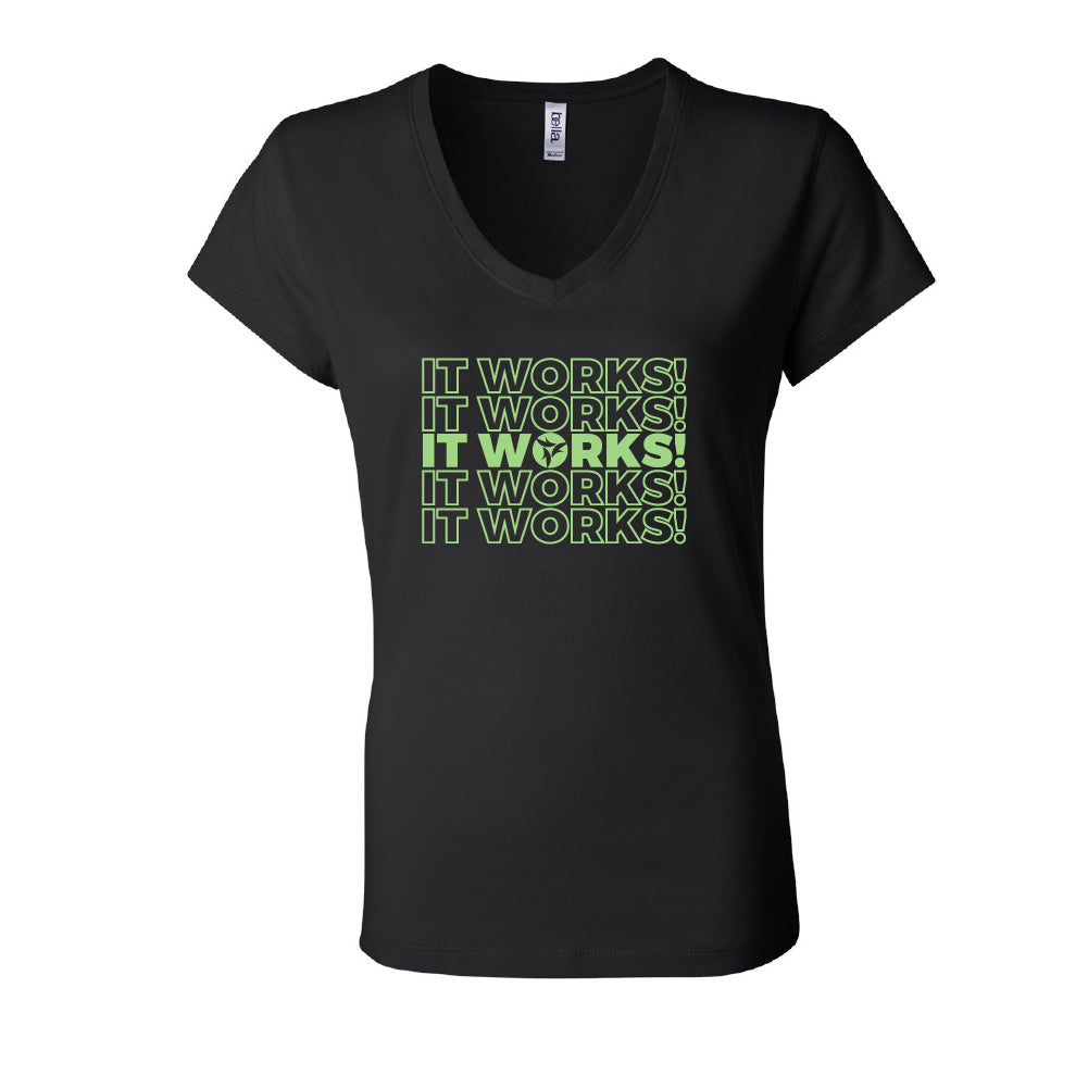 It Works! Green- V Neck