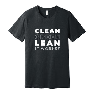 Clean, Green, Lean - Crew Neck